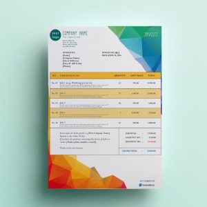 Invoice template Excel free download Word