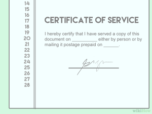 California pleadings memorandum heading format