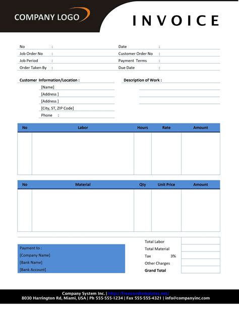 Invoice Template