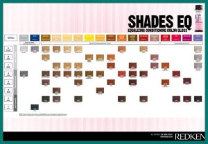 Redken eq shades chart formulas toner vg swatches