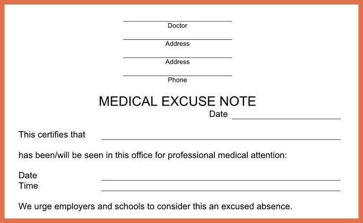 Urgent care fake doctors note