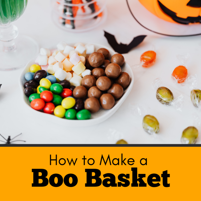 How to make a boo basket for a friend