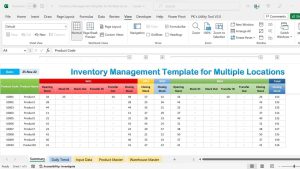 Free excel bankruptcy inventory template