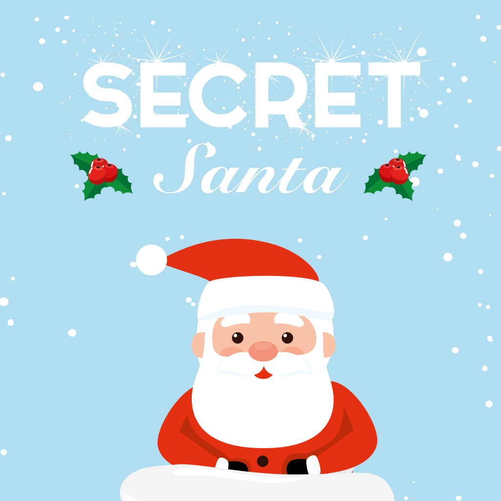 Printable secret santa template