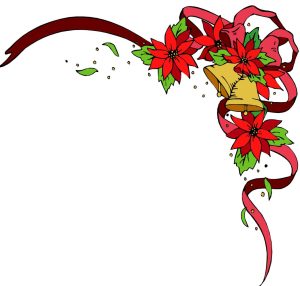 Christmas border clip art