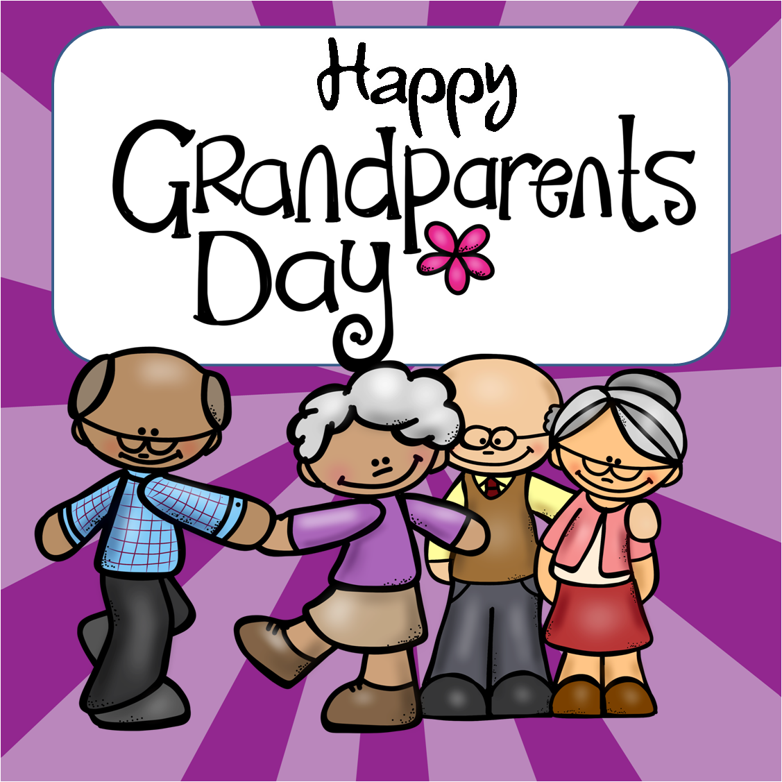 Grandparents day clip art