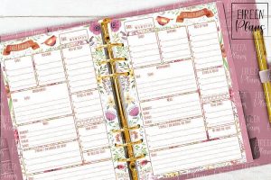 5x8 printable planning templates pdf