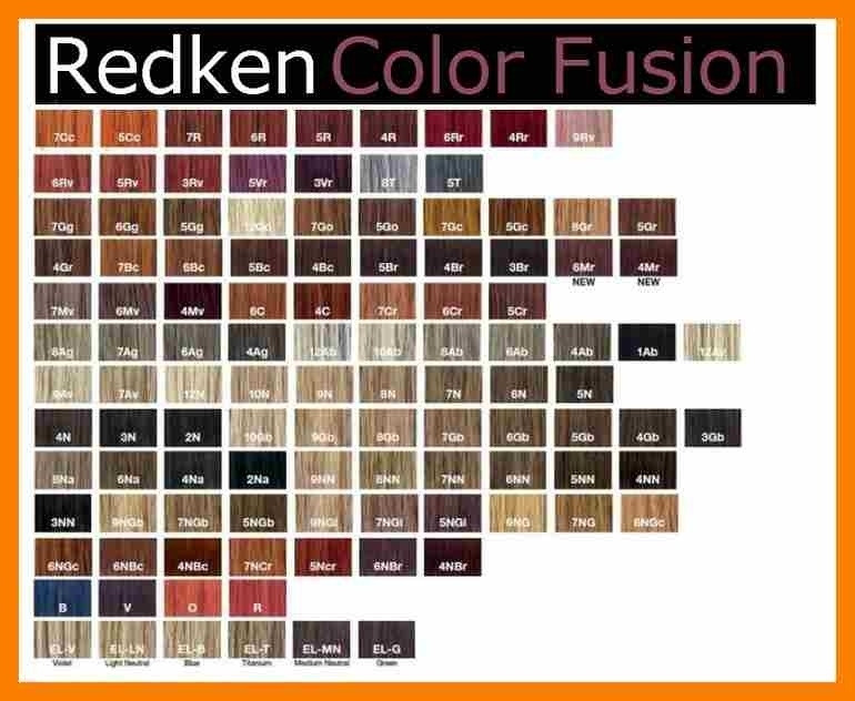 Color shades redken chart hair eq redkin permanent fusion formulas charts dye colors colour chromatics cream toner blonde swatches age