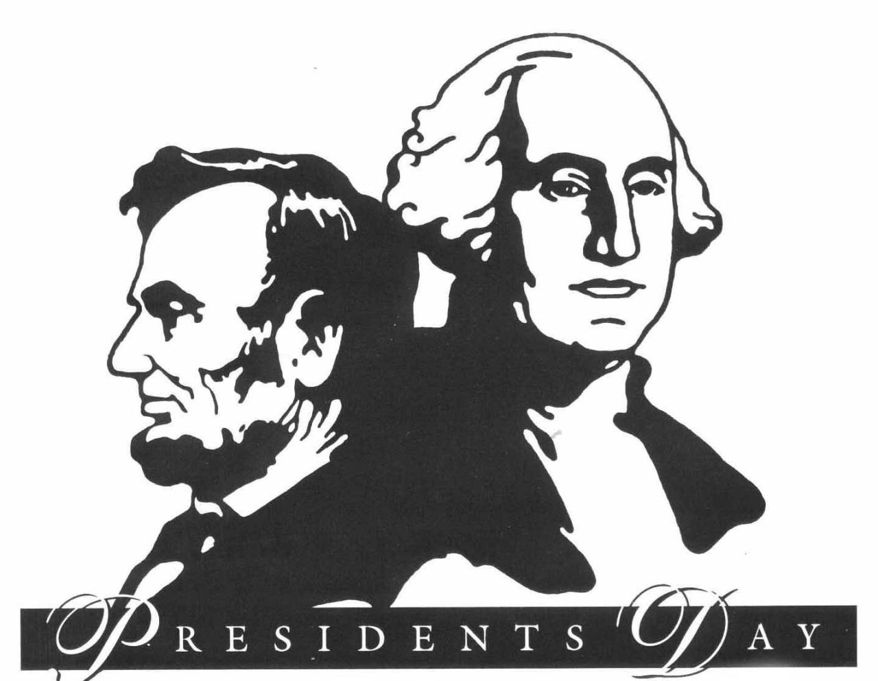 Clip art presidents day