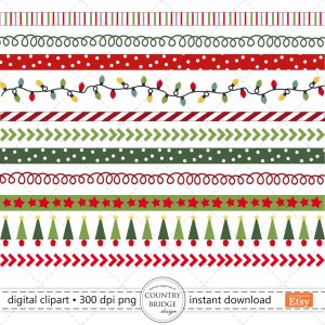 Christmas boarder clip art