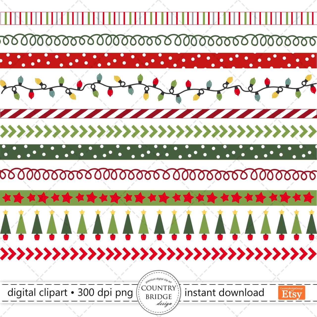 Christmas boarder clip art