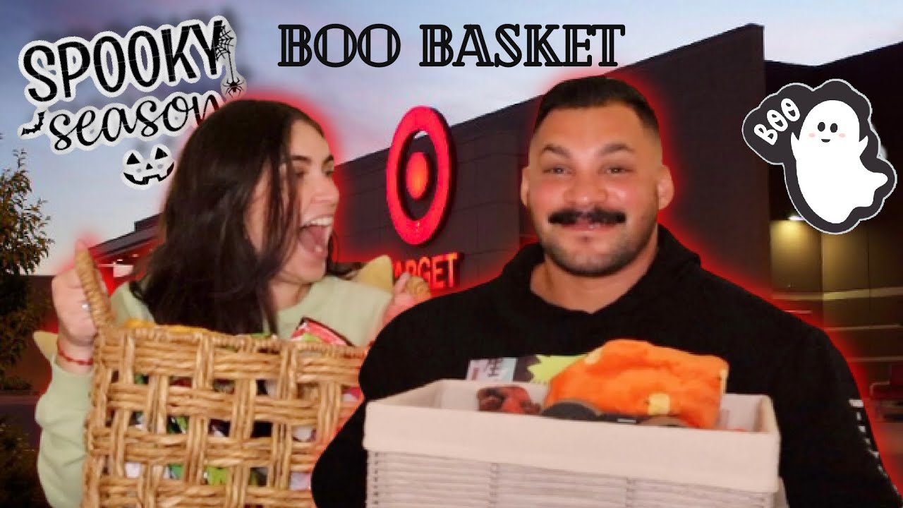 What is a boo basket and what does it contain?