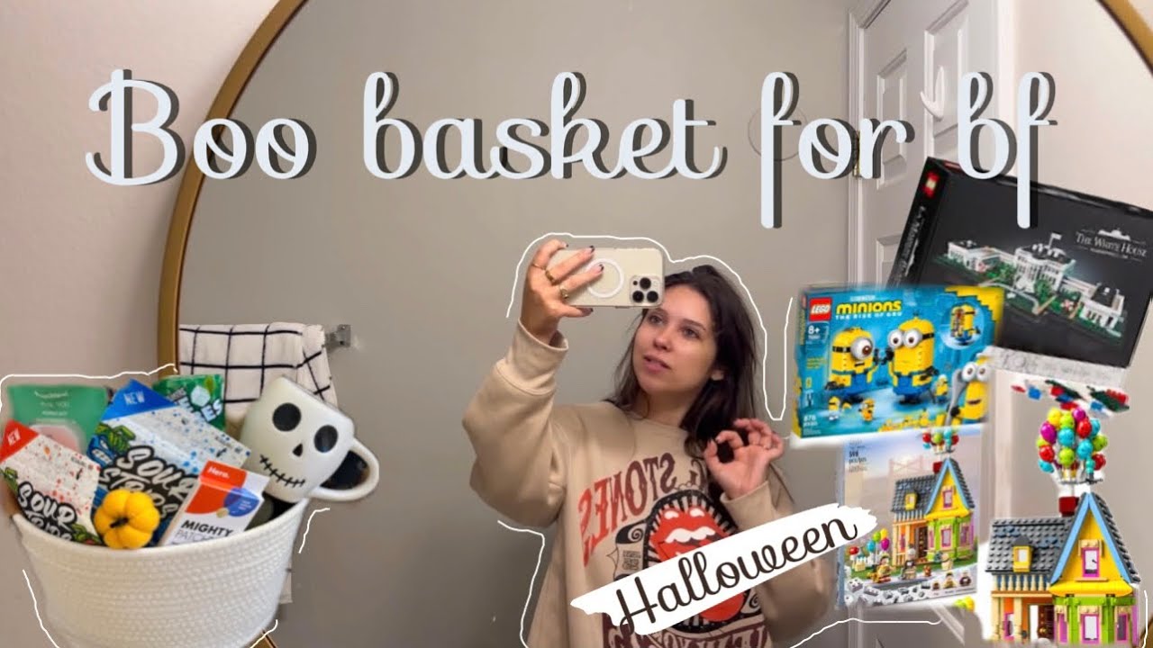 How to make a boo basket for a friend