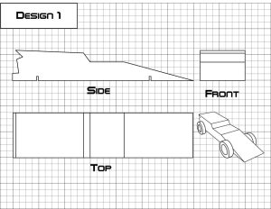 Pinewood derby cars templates