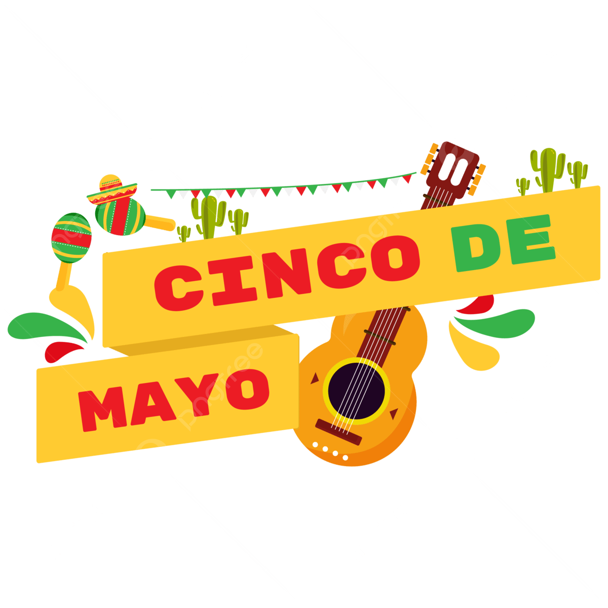 Mayo cinco clip clipart happy mexican celebration feliz clipartix day music logo celebrate cartoon kids