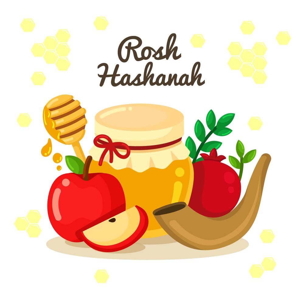 Clip art rosh hashanah