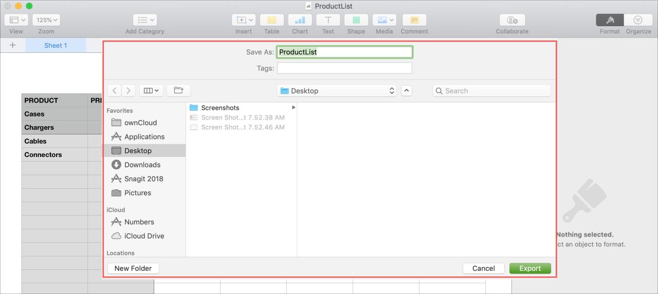 Excel for mac shortcuts