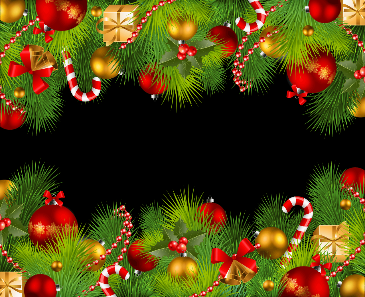 Clip art christmas border