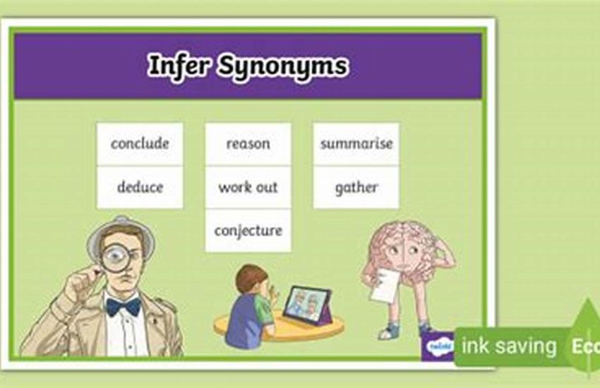 Synonym For Infer