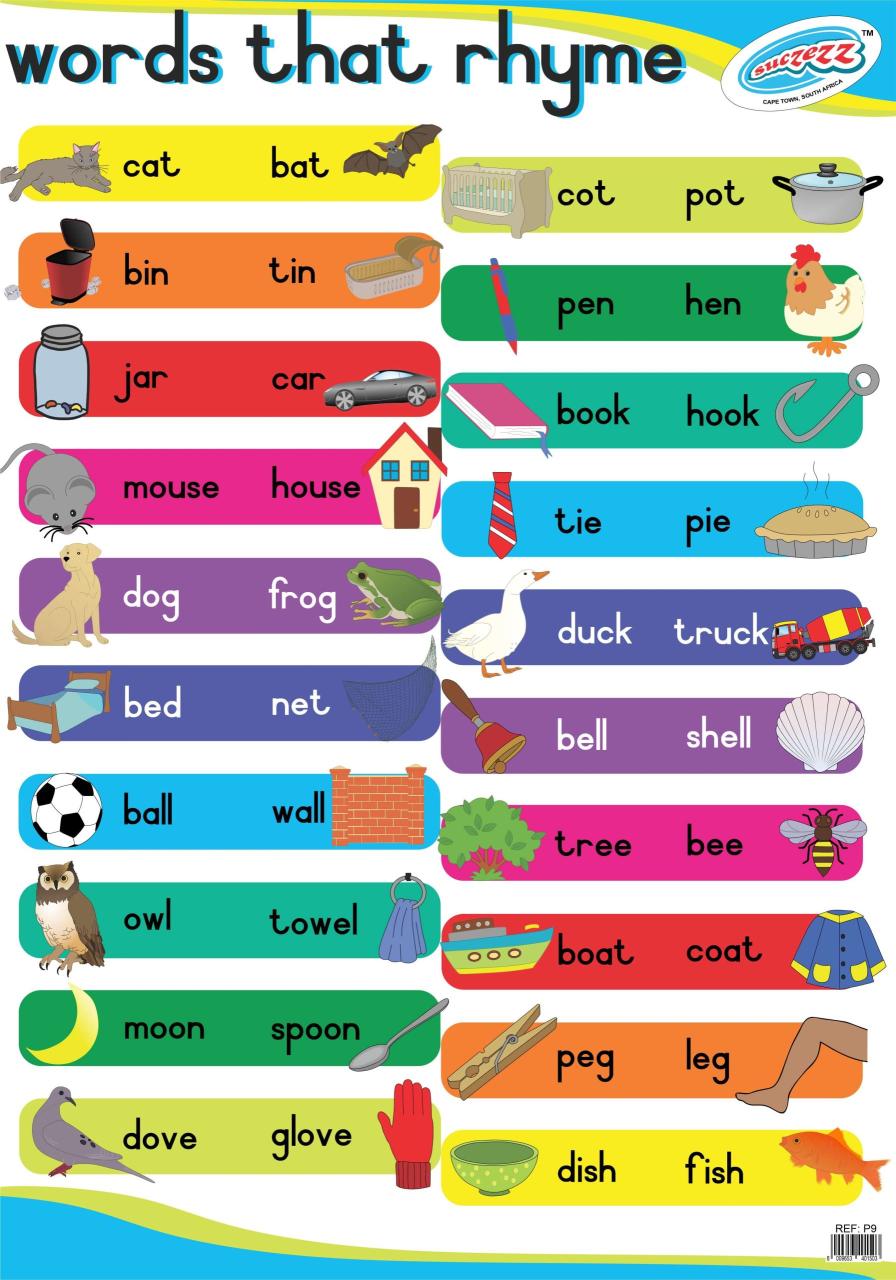 Words Rhyme With Words 89